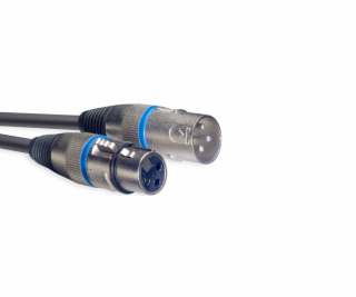 Stagg SMC6 BL, kabel mikrofonní XLR/XLR, 6m