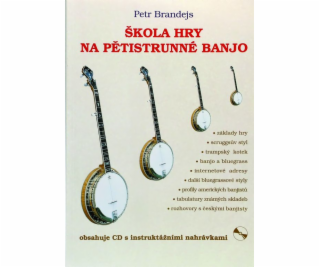 Škola na pětistrunné banjo + CD