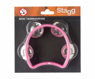 Stagg TAB-MINI/PK, mini tamburína růžová