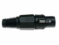 Stagg 925BKH samice XLR, černá