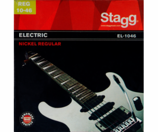 Stagg EL-1046, sada strun pro elektrickou kytaru, regular