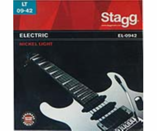 Stagg EL-0942, sada strun pro elektrickou kytaru, light