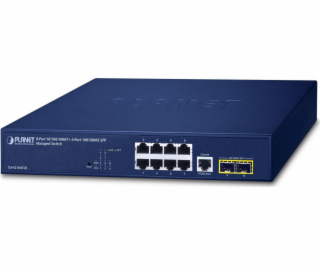 PLANET 10/100/1000T + 2-Port Managed L2/L4 Gigabit Ethern...