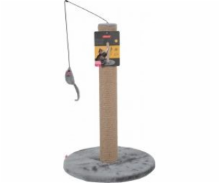 Zolux Cat scratching post with toy 63 cm - grey