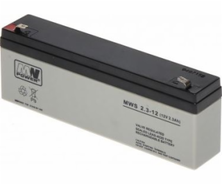 MPL MW POWER MWS 2.3-12 UPS batérie Lead-acid accumulator...