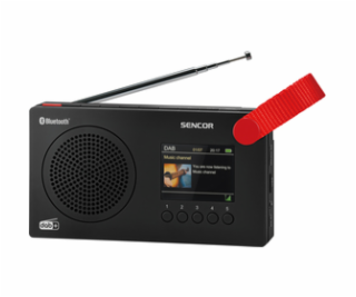 SRD 7757B DAB/FM RÁDIO SENCOR