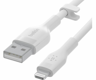 Belkin Flex Lightning/USB-A 1m mfi cert., white CAA008bt1MWH