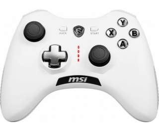 MSI gamepad FORCE GC20 V2 WHITE/ drôtový/ OTG/ USB/ pre P...