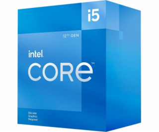 INTEL Core i5-12400F (18M Cache, do 4.40 GHz)