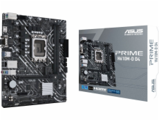 Asus PRIME H610-D4 90MB1A00-M0EAY0 ASUS PRIME H610-D4, 1700, Intel H610, 2xDDR4, mATX