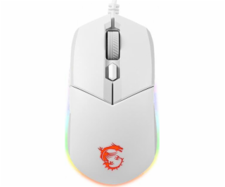 MSI herná myš CLUTCH GM11 WHITE Gaming/ 5.000 dpi/ RGB Li...