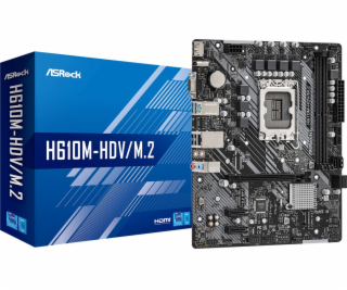 ASROCK Základná doska H610M-HDV/M.2