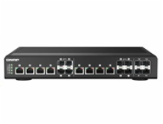 QNAP QSW-IM1200-8C (8x10GbE SFP+/RJ45/4x10GbE SFP+/67W)