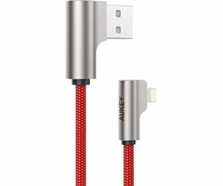 CB-AL01 Red OEM nylonowy kábel USB - Lightning | 2m | wty...