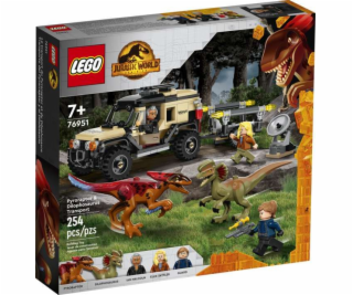 LEGO Jurassic 76951 Pyroraptor & Dilophosaurus Trans