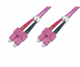 DIGITUS Fiber Optic Patch Cord, SC to SC, Multimode OM4 -...