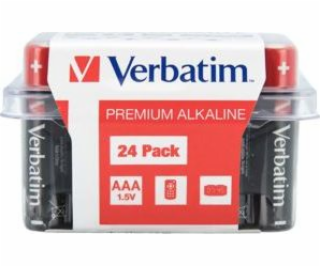 VERBATIM  AAA Alkalická Baterie 24 Pack / LR03