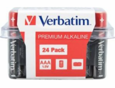 VERBATIM  AAA Alkalická Baterie 24 Pack / LR03