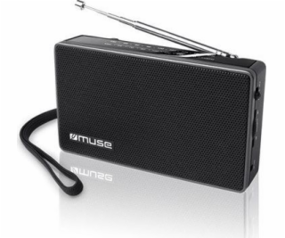 Rádio Muse Muse M-030R Black, 2-pásmové prenosné rádio