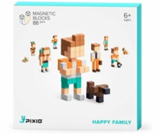 PIXIO Happy Family magnetická stavebnice