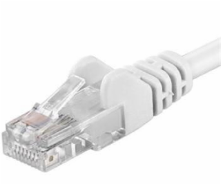 PremiumCord Patch kabel UTP RJ45-RJ45 CAT6 3m bílá