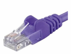 PremiumCord Patch kabel UTP RJ45-RJ45 CAT6 5m fialová