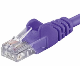 PremiumCord Patch kabel UTP RJ45-RJ45 CAT6 3m fialová