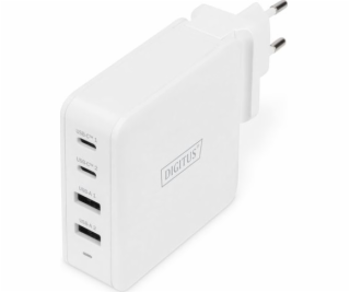 DIGITUS 4-Port Universal USB Charging Adapter USB-C / A  ...