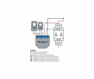 SHELLY EM + bez svorky - měření spotřeby až s 2 svorkami ...