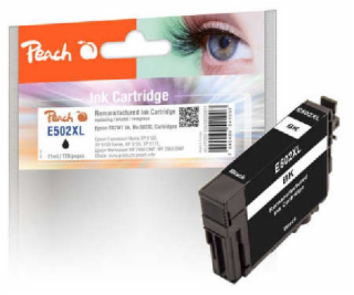 PEACH kompatibilní cartridge Epson T02W1, No 502XL černá,...