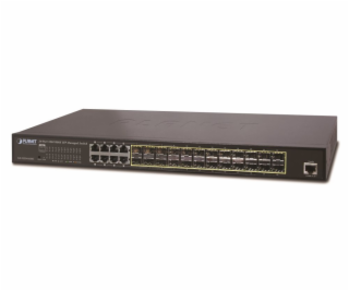 PLANET GS-5220-16S8CR network switch Managed L2+ Gigabit ...