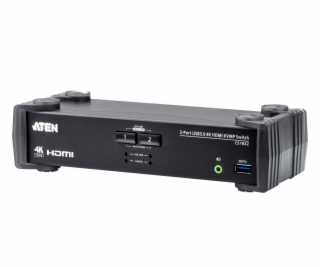 ATEN 2-port USB3.0 4K HDMI KVMP, audio Výrobca