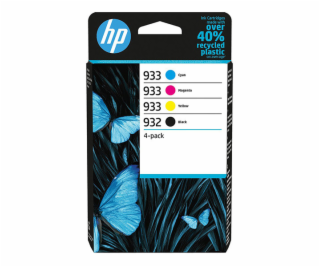 HP 932 Black / 933 CMY Original Ink Cartridge 4-Pack