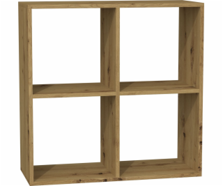 Topeshop MALAX 2X2 ARTISAN living room bookcase