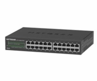 NETGEAR GS324 Unmanaged Gigabit Ethernet (10/100/1000) Black