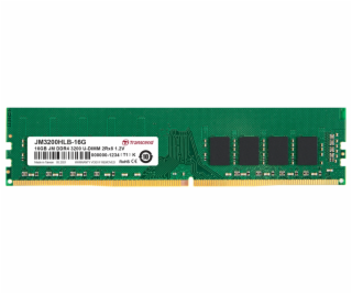 Transcend 16GB DDR4 3200 MT/s UDIMM 288pin 1R x8 unbuffered