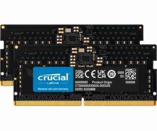 Crucial 16GB Kit DDR5-4800 (2x8GB) SODIMM CL40 (16Gbit)