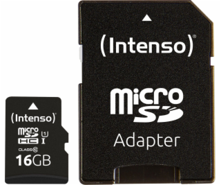 Intenso microSDHC           16GB Class 10 UHS-I U1 Perfor...