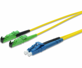 Digitus Fiber Optic Patch Cord, E2000 (APC) to LC (PC) Si...