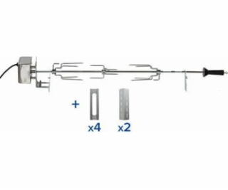 Culinary Modular Drehspieß Set, Grillspieß