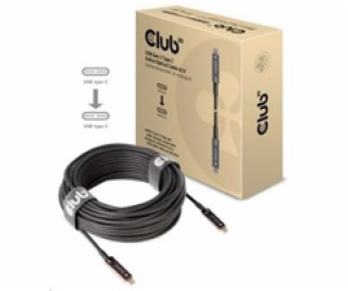 CLUB3D USB Gen 2 Type C Active Optical Cable A/V Unidirec...