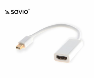 Savio CL-57 video cable adapter 0.2 m Mini DisplayPort HD...