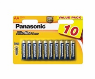 PANASONIC Alkalické baterie Alkaline Power LR6APB/10BW AA...