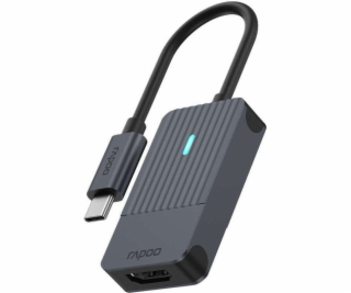 Rapoo USB-C Adapter grau USB-C auf HDMI