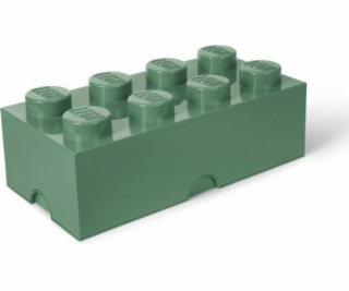 LEGO Storage Brick 8 sandgrün, Aufbewahrungsbox