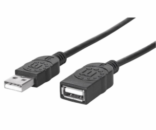 MANHATTAN Kabel USB 2.0 prodlužovací  A Male / A Female 1...