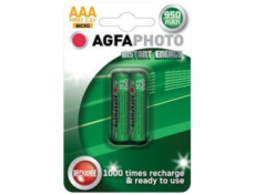 AgfaPhoto přednabitá baterie AAA, 950mAh, 2ks