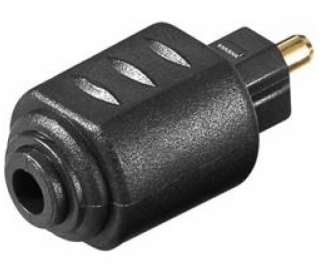 PREMIUMCORD Adaptér Optical Jack 3.5 mm female - Toslink ...