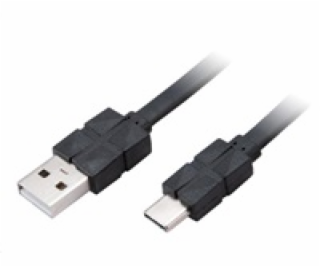 AKASA kabel PROSLIM USB 2.0 Type-C na Type-A, 30cm