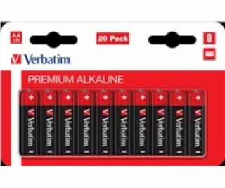 VERBATIM  AA  Alkalická Baterie 20 Pack / LR6